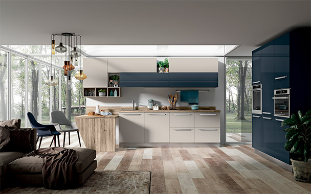 Cucina Moderna con anta maniglia