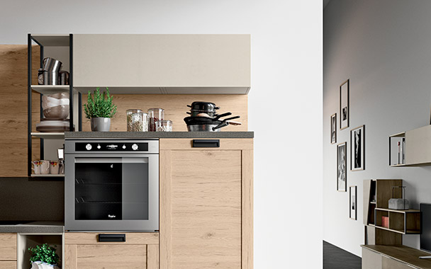 Cucina finitura Materico