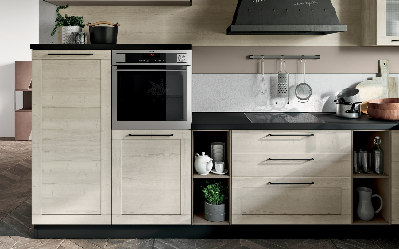 Cucina industrial finitura Essenza