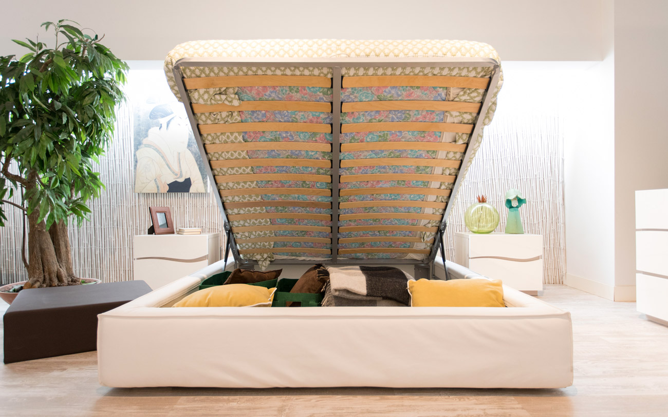 come arredare casa - letto matrimoniale contenitore