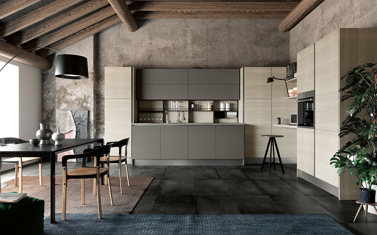 Cucina angolare di design