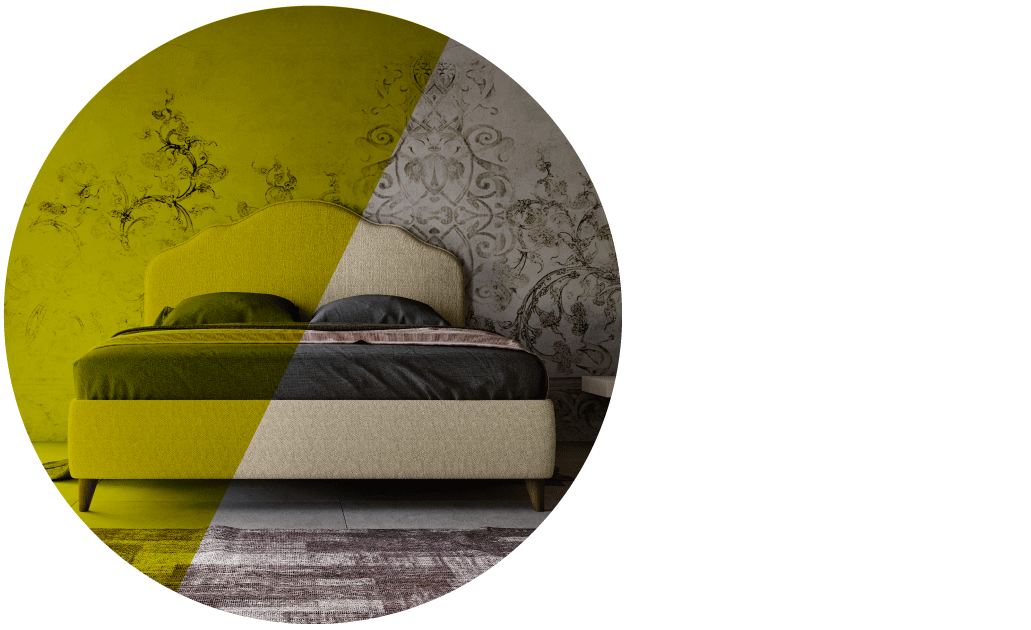 Letto matrimoniale contenitore Barcellona