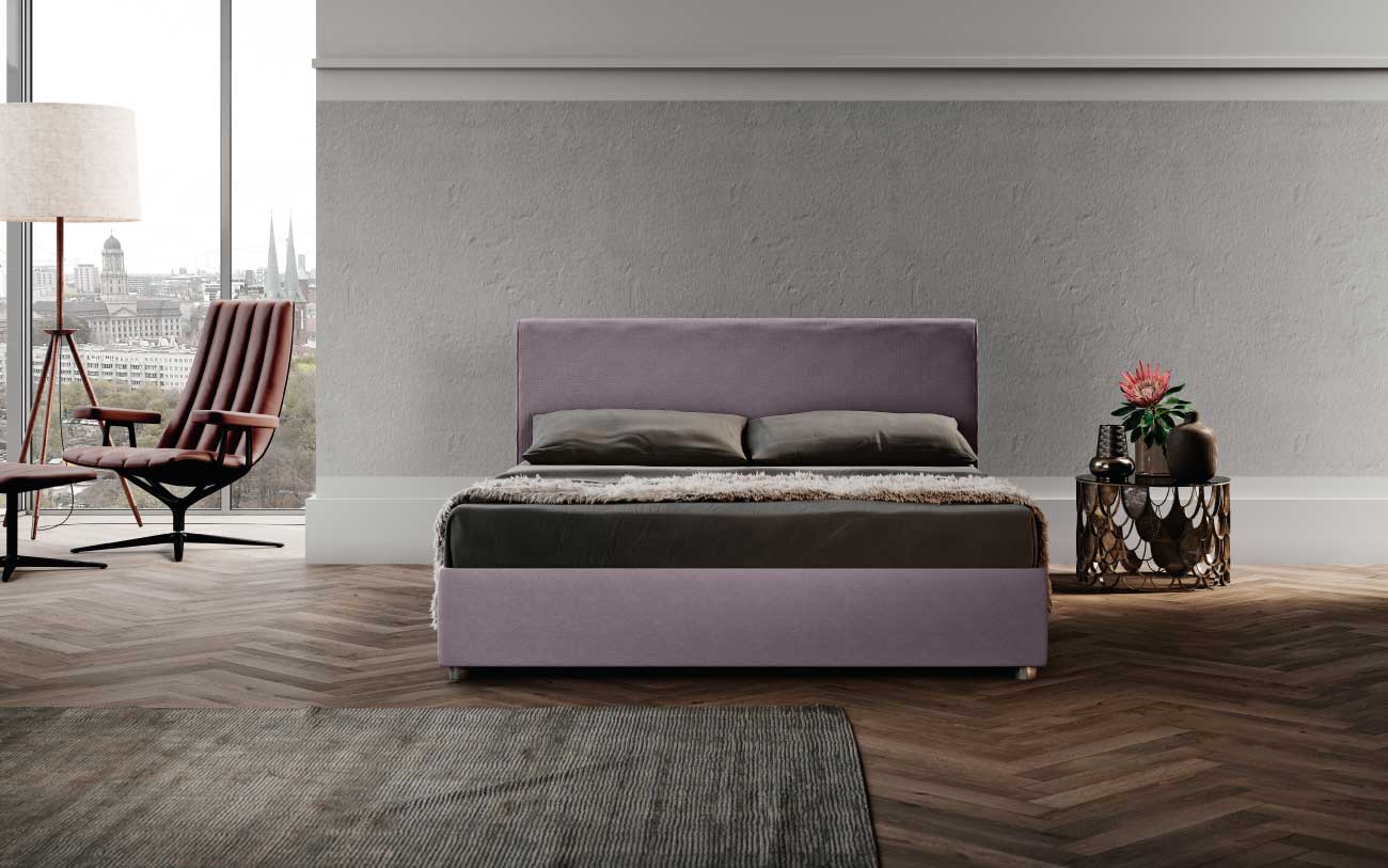 Letto matrimoniale imbottito Morbidone | pensarecasa.mom