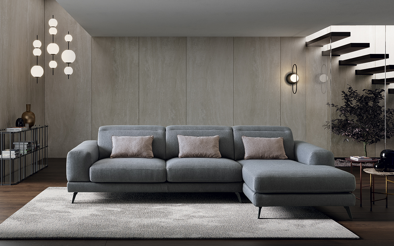 Harvey divano in tessuto LeComfort catalogo Pensarecasa