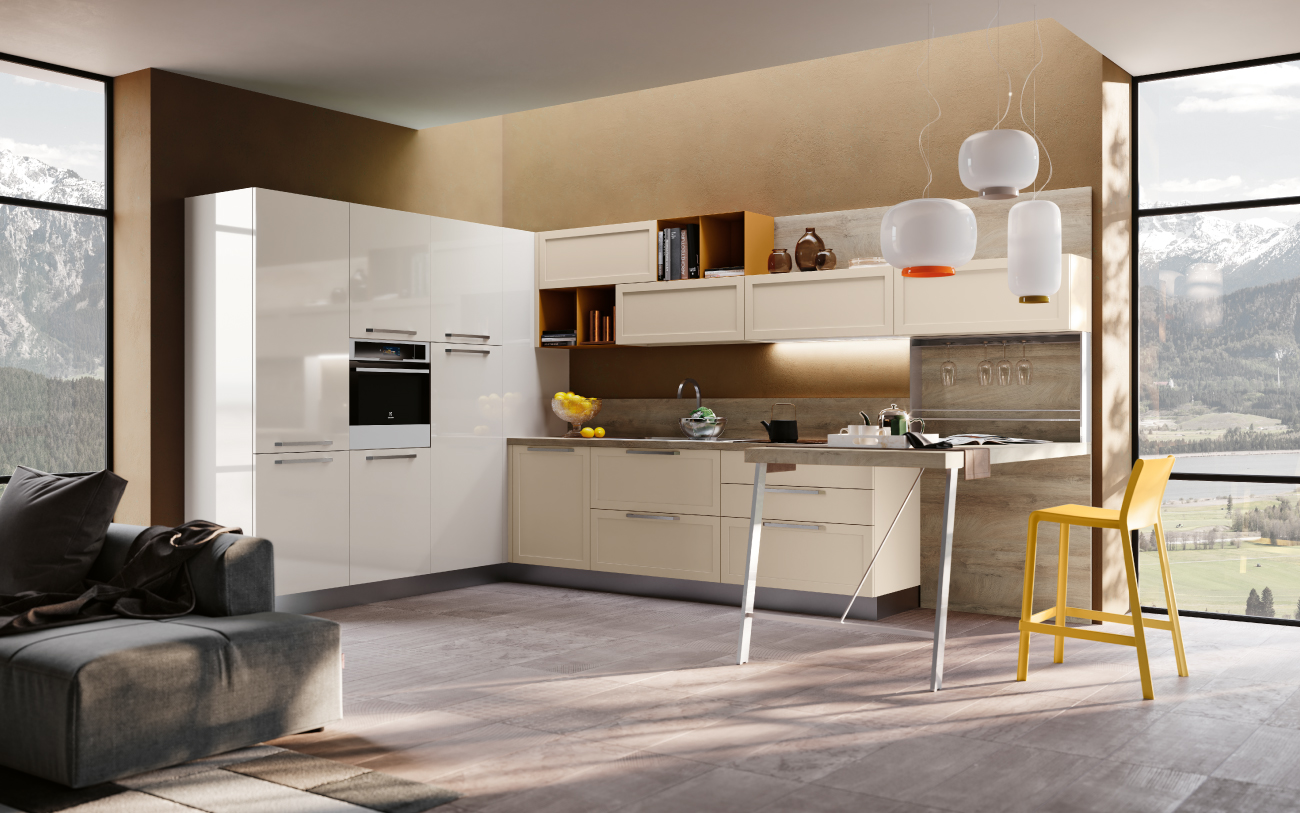 dm0679 Cucina angolare totale