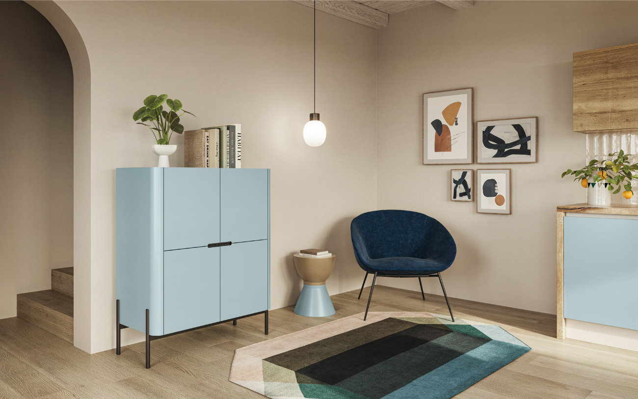 Credenza Curvy 100 Pigmentə pensarecasa.mom