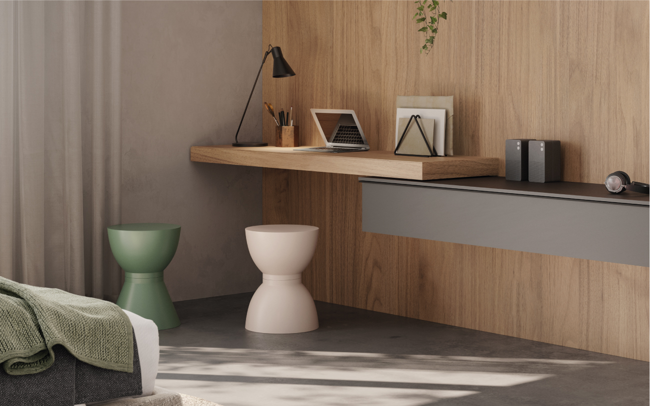 Tavolino basso MONOLITH ONE - collezione Pigmentə Pensarecasa