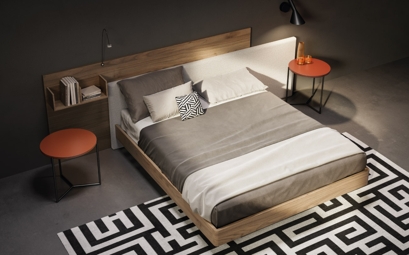 letto matrimoniale contenitore Resort mixed pensarecasa.mom