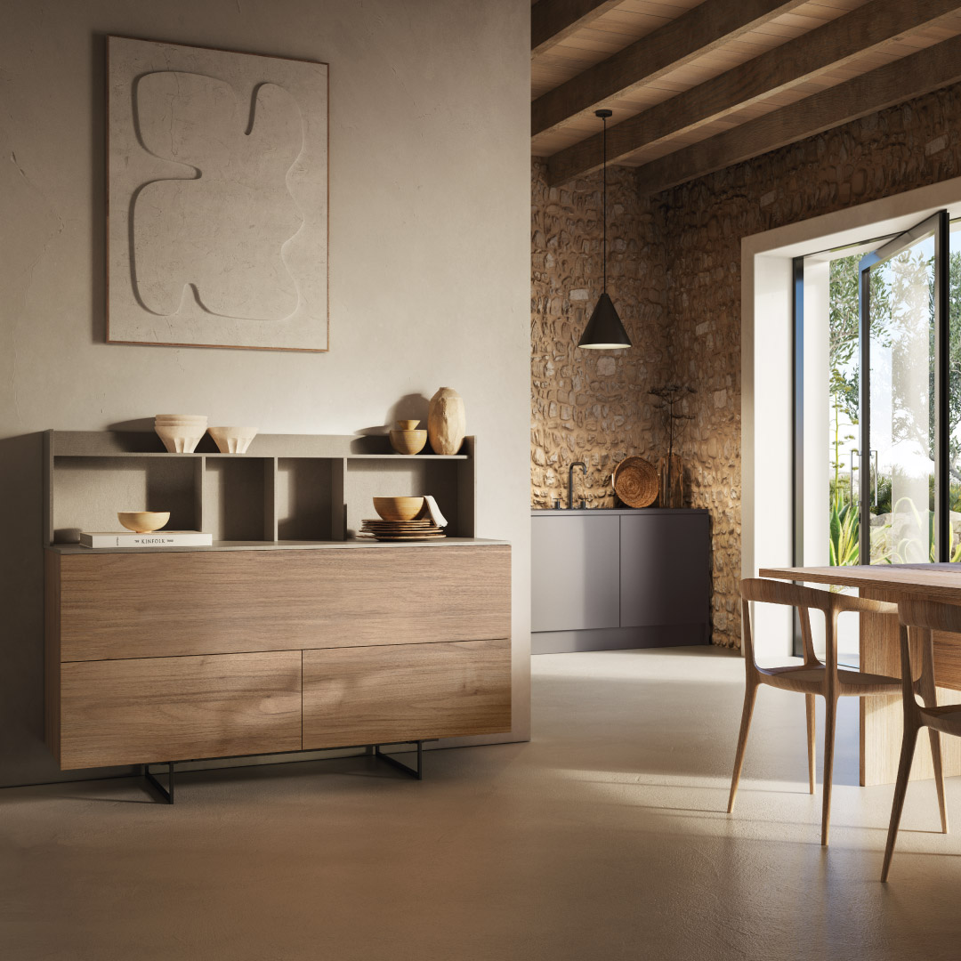 Credenza legno Buffet pensarecasa