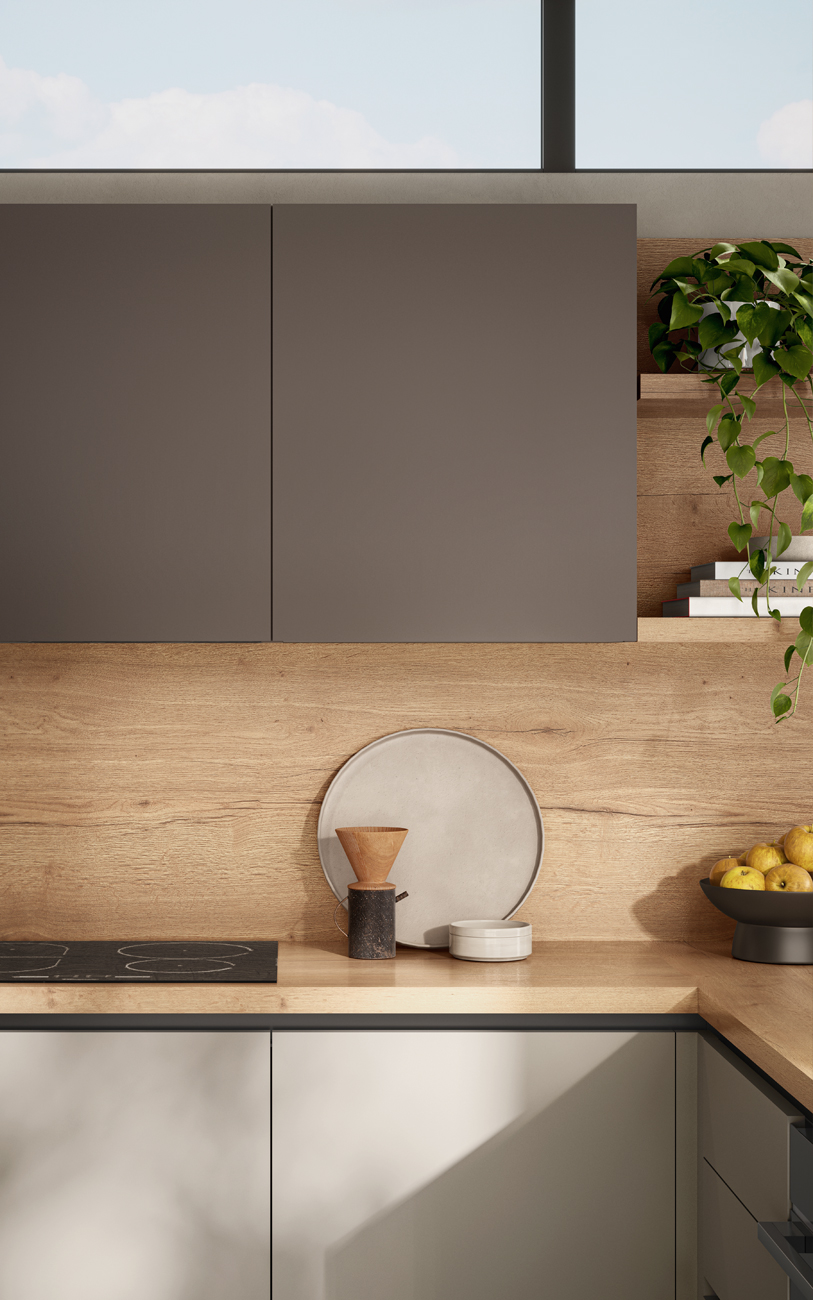 Cucina piccola con penisola particolare piano pensarecasa