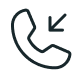 Icona telefono pensarecasa