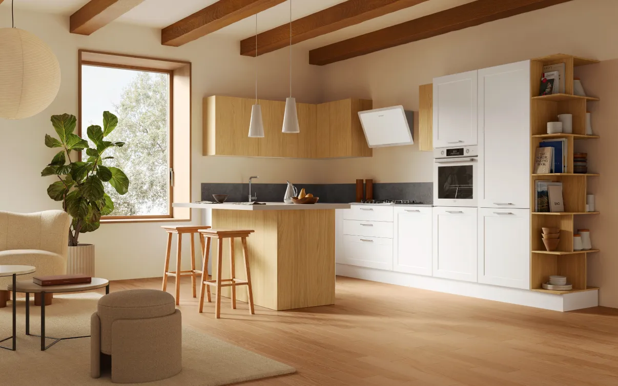 Promo Cucina Cucina nordica con isola