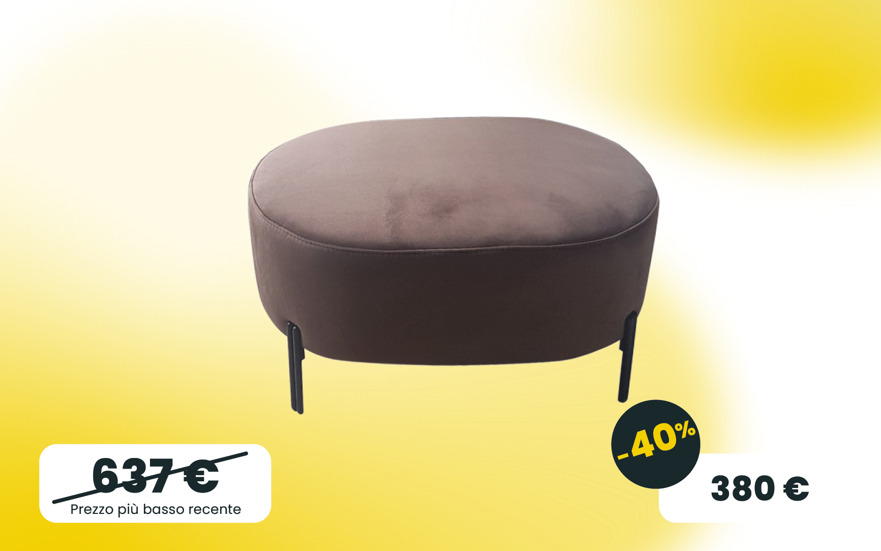 Pouf Timis in occasioni pensarecasa Milano